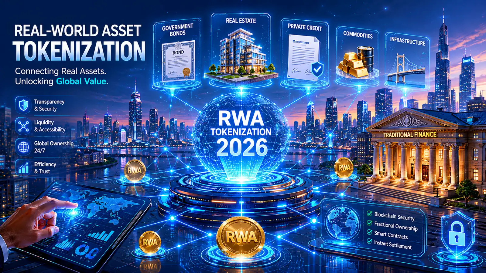 RWA Tokenization in 2026: How $26 Billion On-Chain Became the Gateway to a $16 Trillion Future